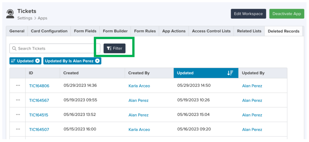 Filter Deleted Records product image